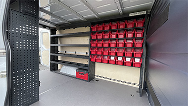 Aménagement rangement véhicules