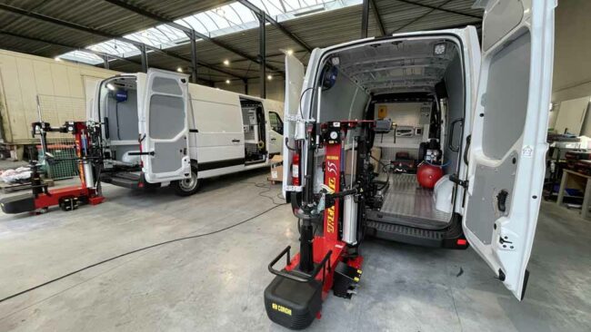 Aménagement véhicules utilitaires