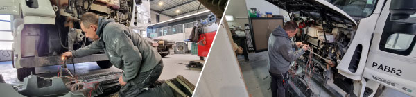 Réparation carrosserie poids lourds et véhicules utilitaires