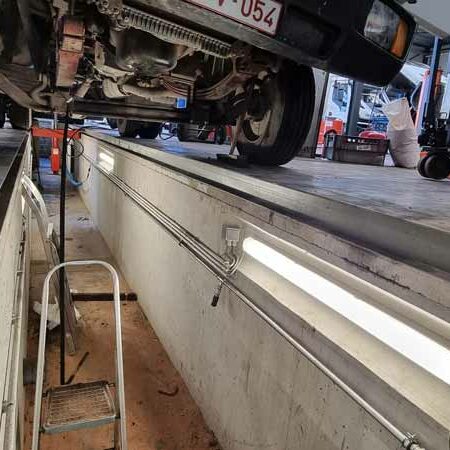 Fosse véhicules poids lourds et utilitaires